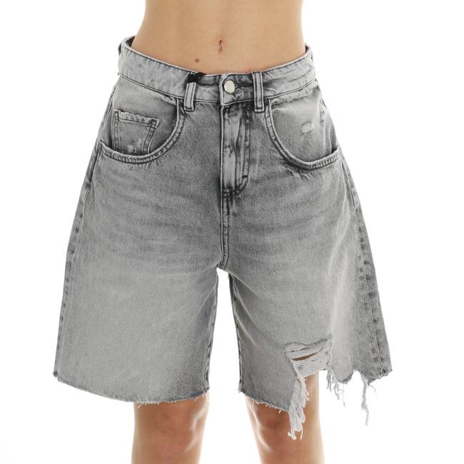 BERMUDA LEA ICON DENIM - Mad Fashion | img vers.1300x/